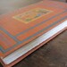 uranie vintage recycled hand made coptic stitch art journal sketchbook