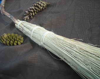 Full size witchcraft/ Wicca/ Pagan Besom or Broom Ritual tool Spirituality connection with Nature Fun Item