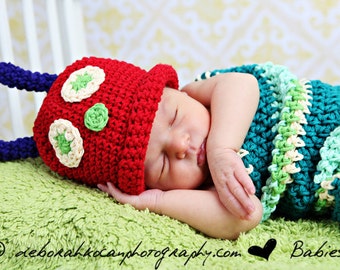 On Sale Newborn Caterpillar Halloween Costume, Caterpillar Photo Prop Costume