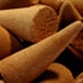 Real Hand Rolled Cinnamon Incense Cones