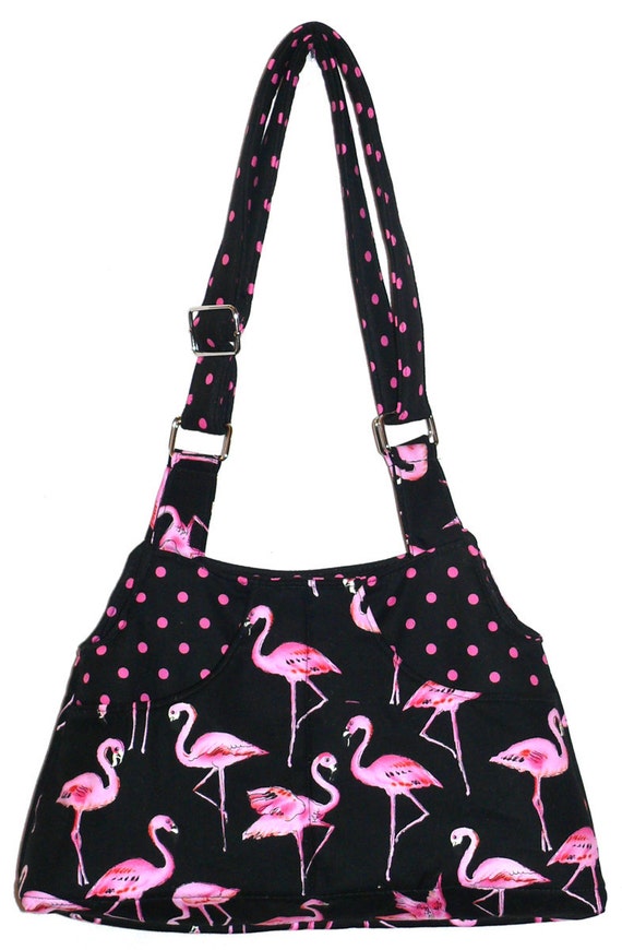 pink flamingo bag