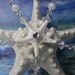 Starfish Tree Topper - Christmas Tree Topper - Glitter Crystal Starfish