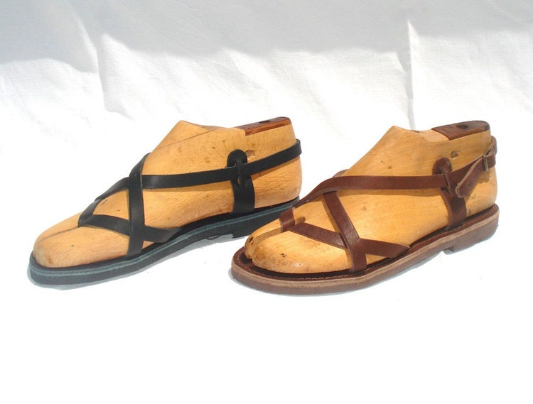 ANANIAS Greek Sandals Roman Grecian handmade by AnaniasSandals