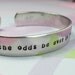 Hunger Games Bracelet: May the odds be ever in your favor.