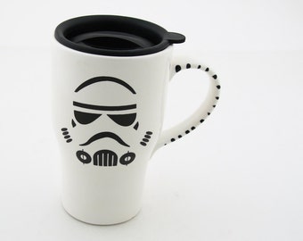 Trooper travel mug for Dad, great gift for star wars (R) fan