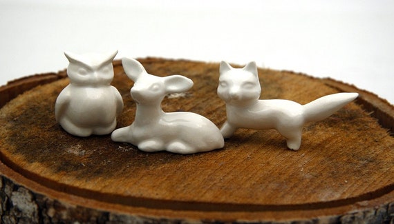 miniature woodland animals