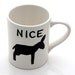 Nice Ass Hand Painted Mug