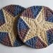 Americana Quilted Mug Mats Coasters Primitive Rustic Decor Farmhouse Decor Country Decor Patriotic Kitchen Housewares
