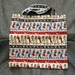 Book Lunch Small Tote N Gift Bag, Western Dancers Print