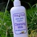 DISCONTINUED: Organic Facial Cleansing Milk, scented with soothing rose oil, all natural face wash rosacea, eczema, psoriasis