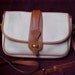 Beautiful White pebble leather Dooney and Bourke shoulder bag made in USA