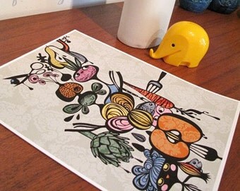 delicious feeling... limited edition giclee print of an original illustration (8.5 x 11in)