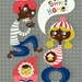 our sweet home... limited edition giclee print of an original illustration (8.5 x 11)