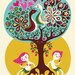 Love Garden... limited edition giclee print of an original illustration (8.5 x 11in)