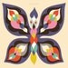 Butterfly... limited edition giclee print of an original illustration (8 x 8 in, 20 x 20 cm)