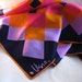Vintage Vera Fun Harlequin Square Scarf