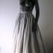 80s Albert Capraro stripe ball skirt - Princess chic - designer evening - 25 inch high waist - Palm Beach chic