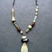 HARMONY-ceramic and gemstone necklace