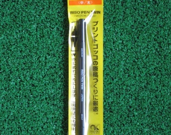 Print Gocco Carbon Pen for Artwork - Medium & Bold Twin