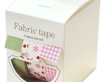 Nuage Fabric Masking Tape - Afresh - Set 3
