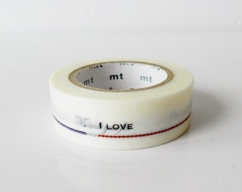 mt Washi Masking Tape - English Messages - Limited Edition