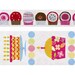 SALE - Funtape Masking Tape - Cupcake Party - Wide Set 2 - 25% off