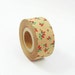 SALE - Cartonnage Tape - Strawberry on Brown - 25mm Wide - 25% off
