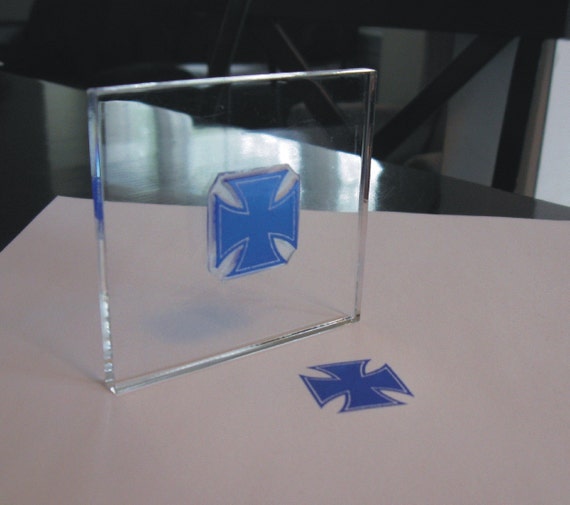 SAMPLE Acrylic Rubber Stamp by theRUBBERpress on Etsy