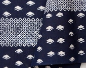 Vintage Japanese cotton fabric for yukata