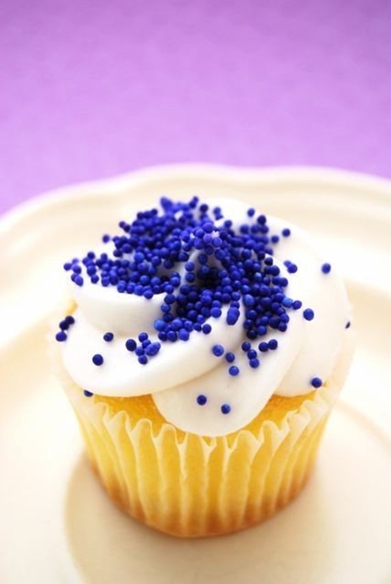 Purple NonPareils Sprinkles for Cupcakes or by CupcakeSocial