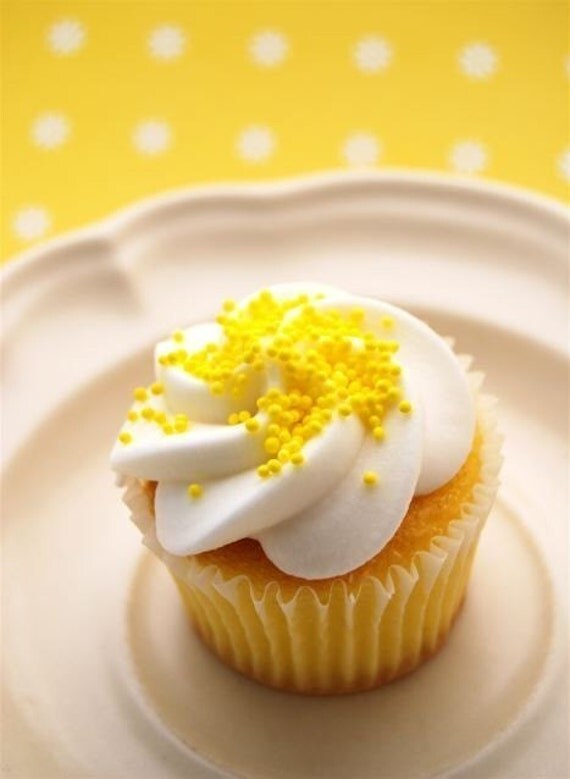 Yellow NonPareils Sprinkles for Cupcakes or by CupcakeSocial