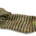 Calypso Socks - One Pair of Women's Size 8 Socks Knit - Pink Blue Green Yellow Orange Lime