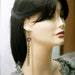 Oriental lantern long earrings