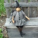 New Hester Prynne Primitive Folk Art Witch Digital PDF pattern