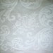 Vintage Irish LINEN Tablecloth 6 Napkins