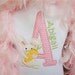 Easter Bunny Applique Embroidered Shirt-- Free Shipping