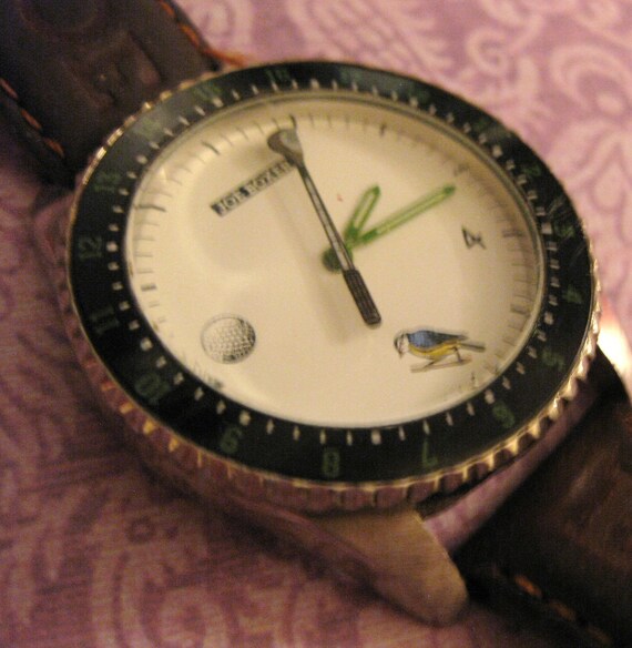 VINTAGE AND COLLECTIBLE JOE BOXER WRIST WATCH SPORT GOLF