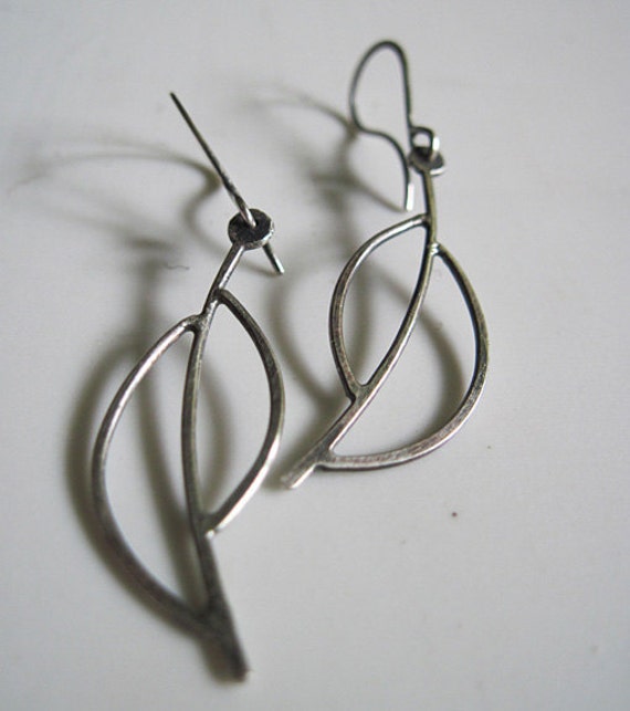 Stem Earrings by LaurelsBench on Etsy