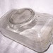Vintage Clear Glass Refrigerator Water Cooler