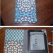 READY to ship Kindle 2 Cover Case eReader Cover Padded Book Style Cover Amy Butler Wallflower Sky outside
