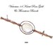 Antique 14K Victorian Moonstone Pin