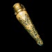 Antique Moser Chatelaine Perfume Gilt Overlay