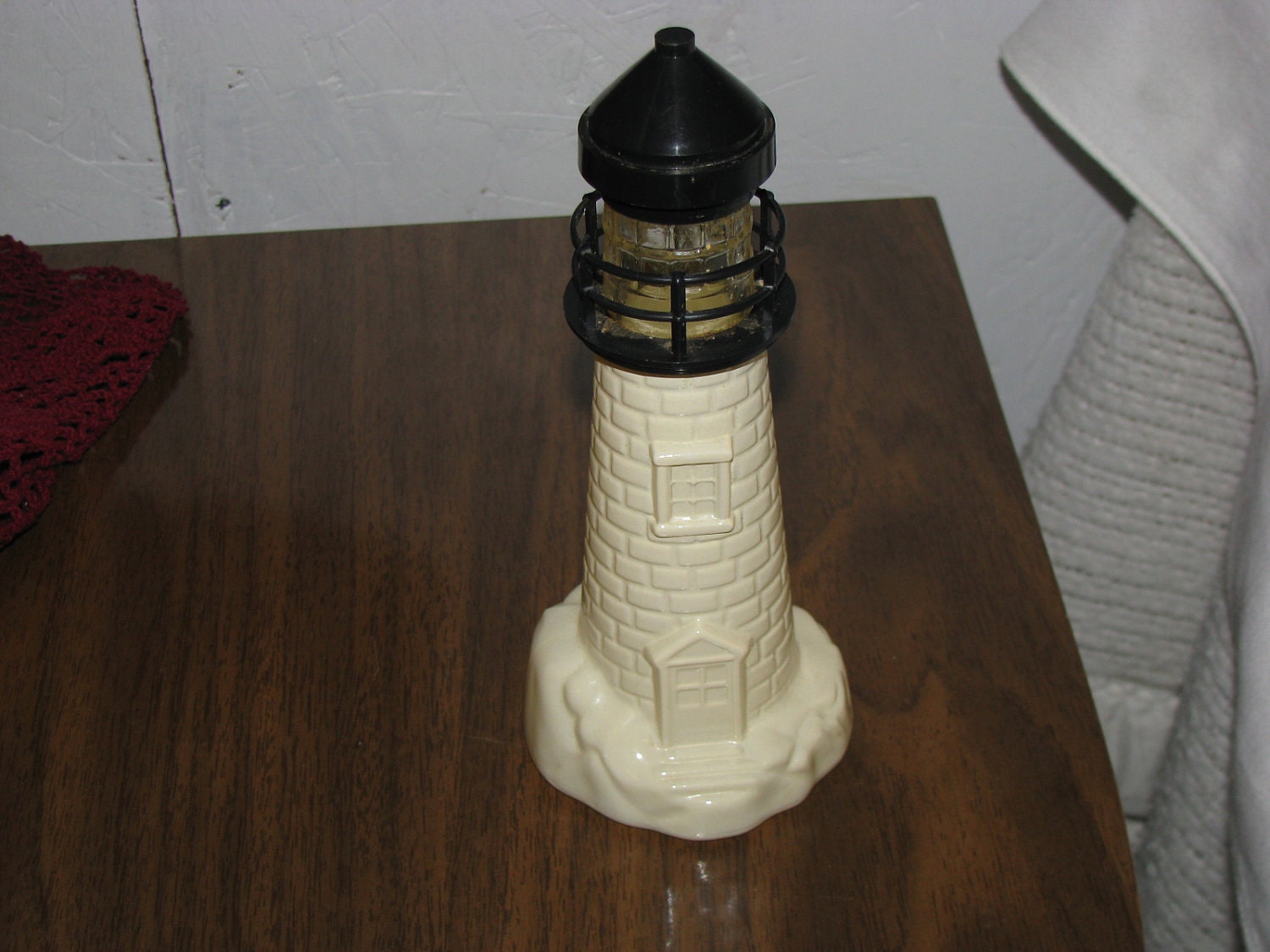 Vintage Avon Collectible Lighthouse Bottle Decanter