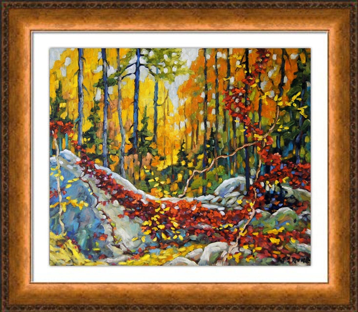 Autumn's Garland After Tom Tompson Group of Seven by
