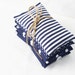Scented Drawer Sachets, Navy Polka Dots & Nautical Stripes, Set of 4 Drawer Freshener Bags