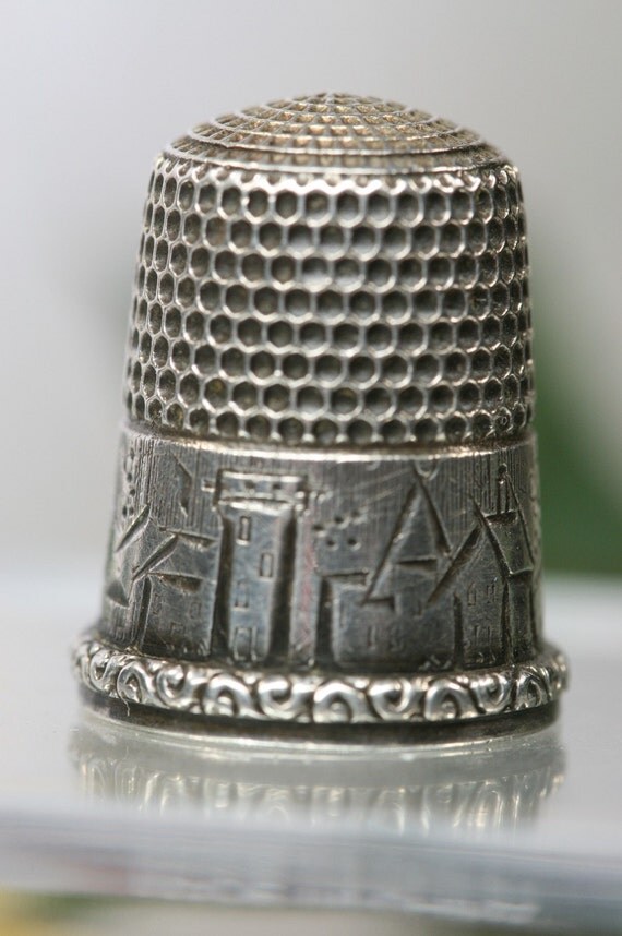 ThimbleVintage Silver Simons Bros Thimble