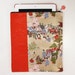 Recycled Obi iPad 3 Case made from vintage obi - The Tale of Genji
