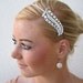 Rhinestone Leaf Bridal Headband