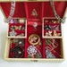Vintage Musical Jewelry Treasure Chest