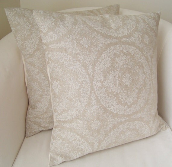 Decorative Pillow Cover 18 x 18 Inch Accent Cushion Throw